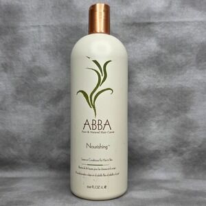 Abba Nourishing Leave-On Conditioner for Hair & Skin 33.8 fl oz